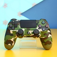 Sony DualShock 4 V2 Green Camouflage (джойстик)__19136080059275 Б/У[175848][Геймпады|Геймпади][Б/У]