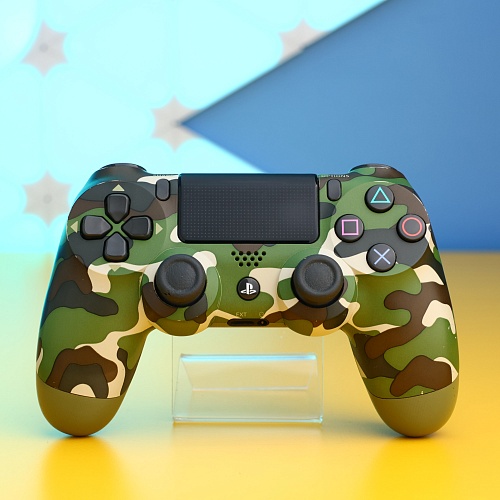 Геймпад Sony DualShock 4 V2 Green Camouflage (9895152) Б/У - придбати в Дніпрі, Україні: ціна, характеристики | інтернет-магазин TOUCH