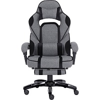 Геймерське крісло GT Racer X-2749-1 Fabric Gray\Black Suede - придбати в Дніпрі, Україні: ціна, характеристики | інтернет-магазин TOUCH