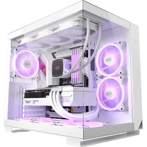 Корпус PCCooler C3 T500 ARGB WH (C3-T500WH6-GL)