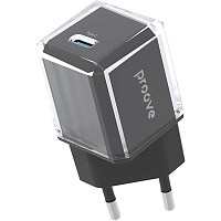 Сетевое зарядное устройство Proove Pure GaN 30W USB-C Black (WCPU30012201)