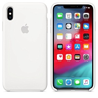 Силиконовый чехол Apple Silicone Case HC (White) для iPhone XS Max Силиконовый чехол Apple Silicone Case HC (White) для iPhone XS Max