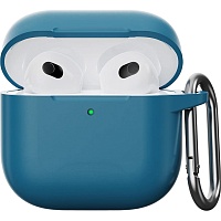 Чeхол Silicone Case для AirPods 4 Lake Blue