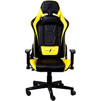 Геймерське крісло 1stPlayer FK2 Black/Yellow - придбати в Дніпрі, Україні: ціна, характеристики | інтернет-магазин TOUCH