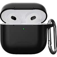 Чехол ArmorStandart Hang Case для Apple AirPods 4 Black (ARM81277)