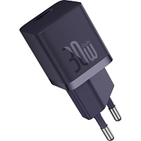 Сетевое зарядное устройство Baseus GaN5 Fast Charger (mini) 1C 30W Purple (CCGN070705)