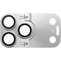 Захисне скло на камеру iLera FocusPro Lens Stand для Apple iPhone 18 Pro Silver (iLFPST18PRSL) - придбати в Дніпрі, Україні: ціна, характеристики | інтернет-магазин TOUCH