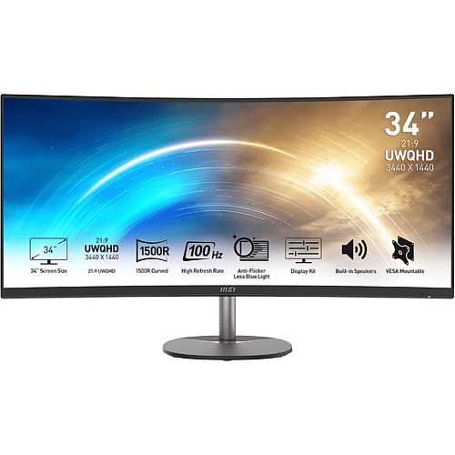 Монитор MSI 34" PRO MP341CQ