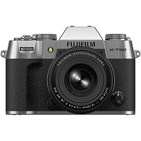 Беззеркальный фотоаппарат Fujifilm X-T50 Kit XF 16-50mm f/2.8-4.8 R LM WR Silver (16828569)