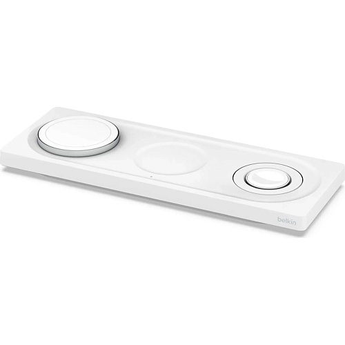 Беспроводное зарядное устройство Belkin 3in1 MagSafe PRO White (WIZ016VFWH)
