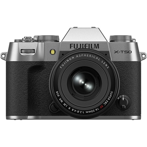 Беззеркальный фотоаппарат Fujifilm X-T50 Kit XF 16-50mm f/2.8-4.8 R LM WR Silver (16828569)