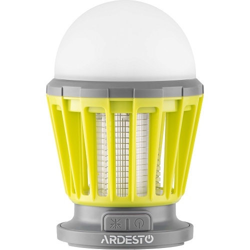 Антимоскитная лампа Ardesto Solar Mosquito Killer Lantern MSK-SB3554 Yellow