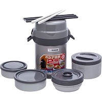 Набор для ланча Zojirushi SL-JAF14HG 1.23 л Silver (1678.00.91)