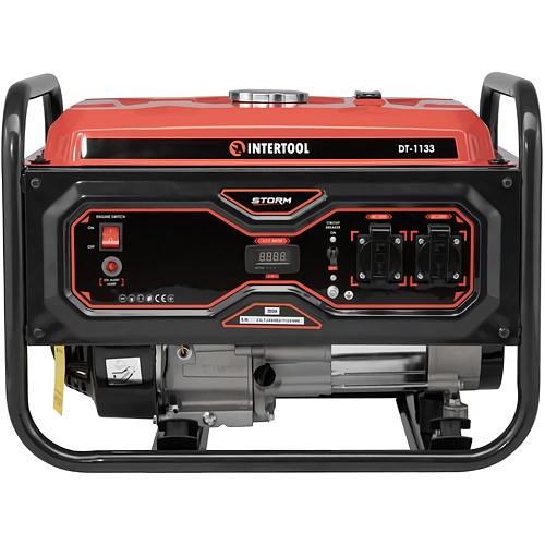 Генератор газово-бензиновий Intertool DT-1133 2.8/3 кВт - придбати в Дніпрі, Україні: ціна, характеристики | інтернет-магазин TOUCH