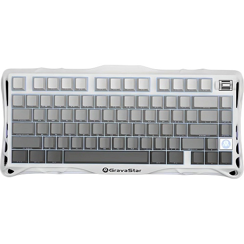 Клавіатура GravaStar Mercury K1 TKL UA White (GSK1_GWHT) - придбати в Дніпрі, Україні: ціна, характеристики | інтернет-магазин TOUCH