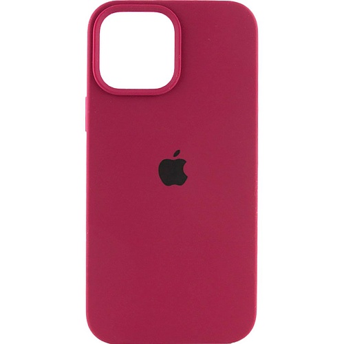 Чехол Silicone Case для Apple iPhone 14 Pro Max (Marsala) AA
