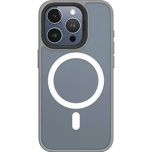 Чехол Blueo Frosted Anti-Drop with MagSafe для Apple iPhone 15 Pro Grey (BK5934-I15PGR)