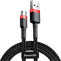 Кабель Baseus Cafule Micro USB 2m (CAMKLF-C91) Red/Black