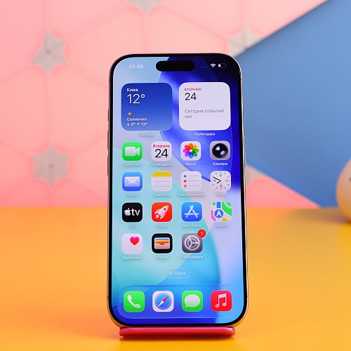 Смартфон Apple iPhone 16 Pro 512GB Natural Titanium (MYNQ3) Б/У
