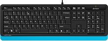 Клавиатура A4Tech Fstyler FK10 (Black/Blue) UA
