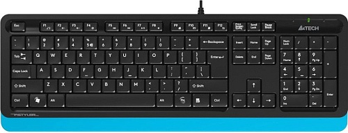 Клавиатура A4Tech Fstyler FK10 (Black/Blue) UA