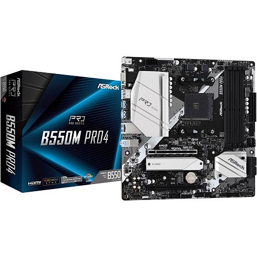 Материнская плата ASRock B550M Pro4 