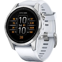 Смарт-годинник Garmin Epix Pro (Gen 2) Standard Edition 42mm Silver with Whitestone Band (010-02802-00) - придбати в Дніпрі, Україні: ціна, характеристики | інтернет-магазин TOUCH