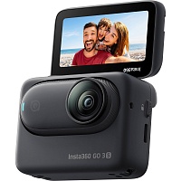 Экшн-камера Insta360 GO 3S 64GB Standard Bundle Black (CINSAATA_GO3S14) EU