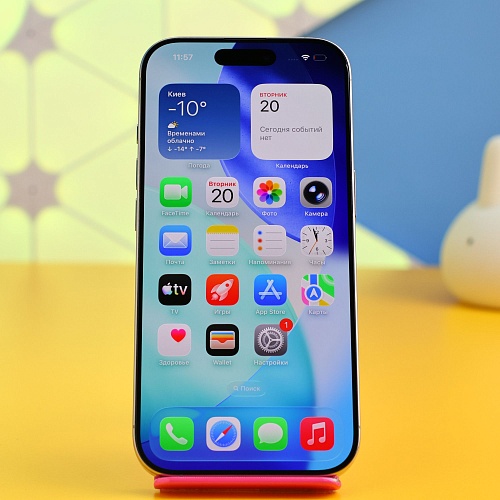 Смартфон Apple iPhone 16 Pro 128GB Natural Titanium (MYNG3) Б/У