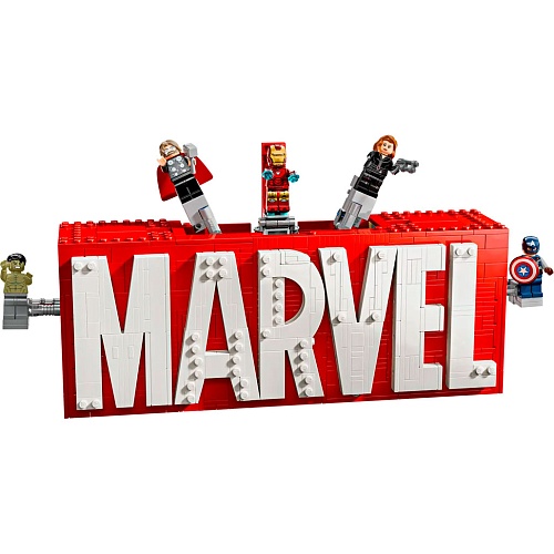Конструктор LEGO Super Heroes Логотип и минифигурки MARVEL (76313) 