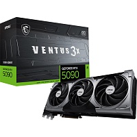 Видеокарта MSI GeForce RTX 5090 32G VENTUS 3X OC (G5090-32V3C) EU