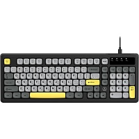 Клавиатура Ajazz AF98 Black/Grey/Yellow (AF98-BGY)