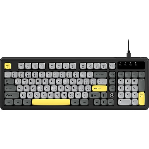 Клавиатура Ajazz AF98 Black/Grey/Yellow (AF98-BGY)