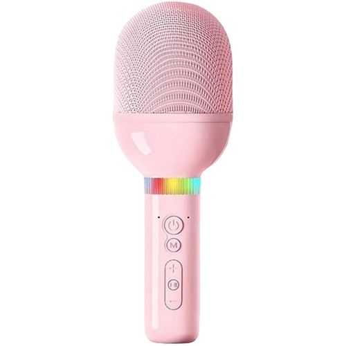 Микрофон с караоке PRC Sound Wawe Pink