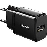 Сетевое зарядное устройство Ugreen ED011 USB Wall Charger 2.1A Black (50459)