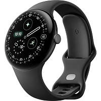 Смарт-часы Google Pixel Watch 4 41mm Wi-Fi Matte Black Aluminum case/Obsidian Active Band