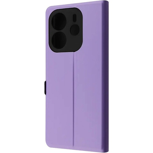 Чехол-книжка Wave Flap Case для Redmi Note 14 4G Light Purple