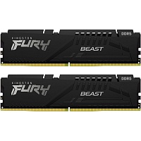 Модуль пам'яті DDR5 Kingston FURY 16 GB 2x8GB 6000 MHz Beast Black (KF560C30BBEK2-16) - придбати в Дніпрі, Україні: ціна, характеристики | інтернет-магазин TOUCH