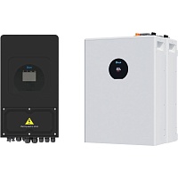 Система хранения энергии Deye SUN-5K-SG03 Black 5kW + 2 АКБ SE-F5 Pro-С 10.2kWh (51.2V/100Ah/5120Wh)