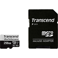 Карта пам'яті Transcend microSDXC 340S 256GB UHS-I U3 V30 A2 + adapter SD (TS256GUSD340S) - придбати в Дніпрі, Україні: ціна, характеристики | інтернет-магазин TOUCH
