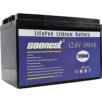 Акумулятор SOONEST LiFePO4 12V (12.8V/100Ah/1280Wh) (SOONEST-12100) - придбати в Дніпрі, Україні: ціна, характеристики | інтернет-магазин TOUCH