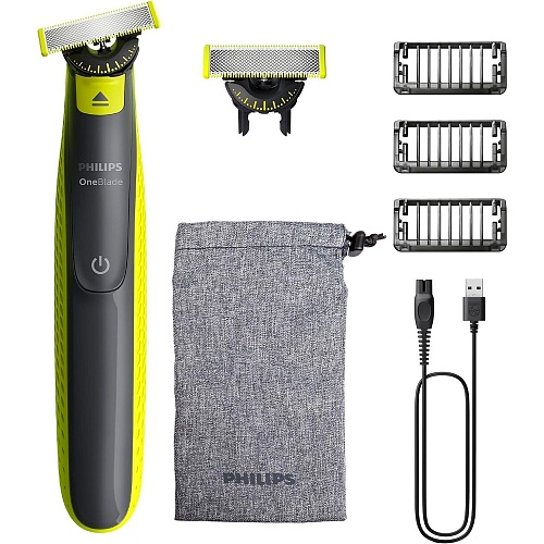 Триммер для бороды и усов Philips OneBlade 360 QP2724/31 Уценка