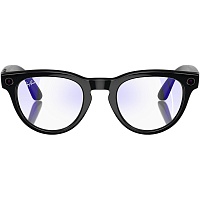 Смарт-очки Ray-Ban Meta Headliner Shiny Black Frame/Clear Lenses (RW4009 601/SB 50-23)