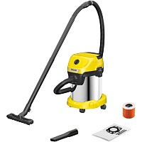 Пылесос промышленный Karcher WD 3 S V-17/4/20 (1.628-135.0)