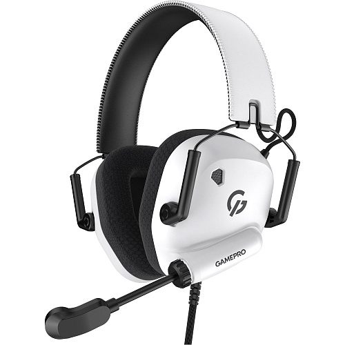 Игровые наушники GamePro Genesis Mercury White (HS120W)