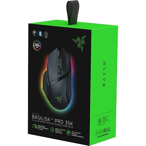 マウス・トラックボール Razer Basilisk V3 Pro 35K ≡ Мышь Razer Basilisk V3 Pro 35K Black (RZ01-05240100-R3G1