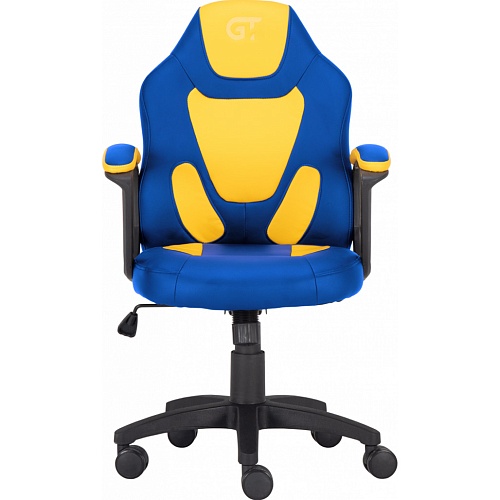 Геймерське дитяче крісло GT Racer X-1414 Blue/Yellow  - придбати в Дніпрі, Україні: ціна, характеристики | інтернет-магазин TOUCH