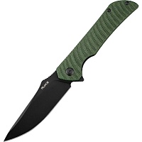 Складной нож Ruike P123 14C28N/микарта Dark Green (P123-MG)