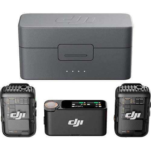 Микрофонная радиосистема DJI Mic 2 2TX+1RX (CP.RN.00000325.01)