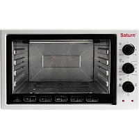 Настільна електрична духовка Saturn ST-EC3801 White - придбати в Дніпрі, Україні: ціна, характеристики | інтернет-магазин TOUCH